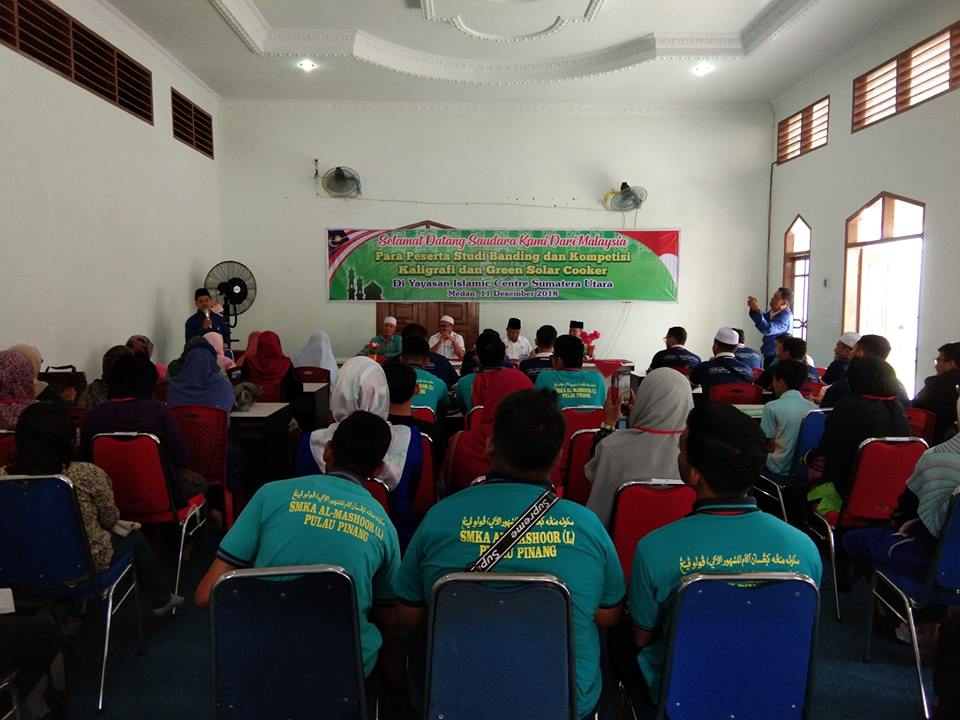 Kunjungan Smka Al Mashoor Pulau Pinang Malaysia Yayasan Islamic Centre Sumatera Utara